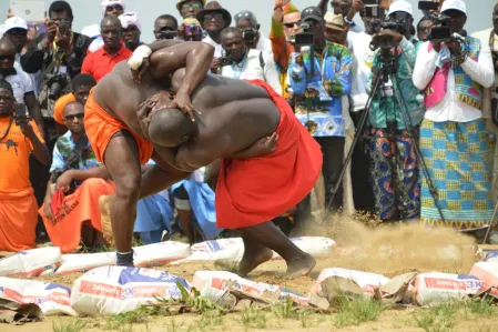 Lutte traditionnelle Sawa